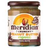 Meridian Organic Crunchy Peanut Butter 100%