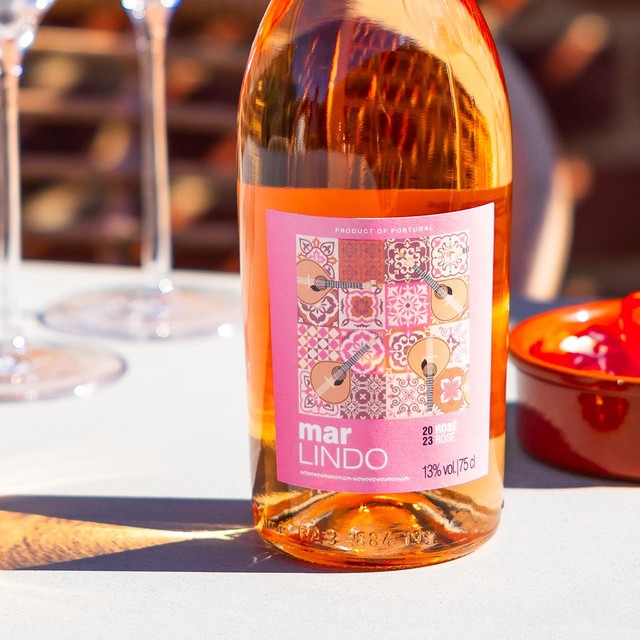 Virgin Wines Mar Lindo Lisboa Atlantic Rose rosé wine 75cl, imported from the UK