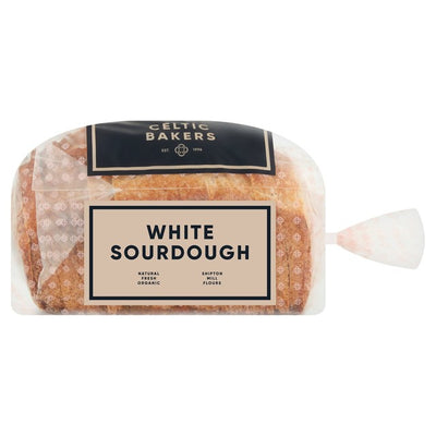 Celtic Bakers Organic White Sourdough Tin Loaf Sourdough Bread 500g