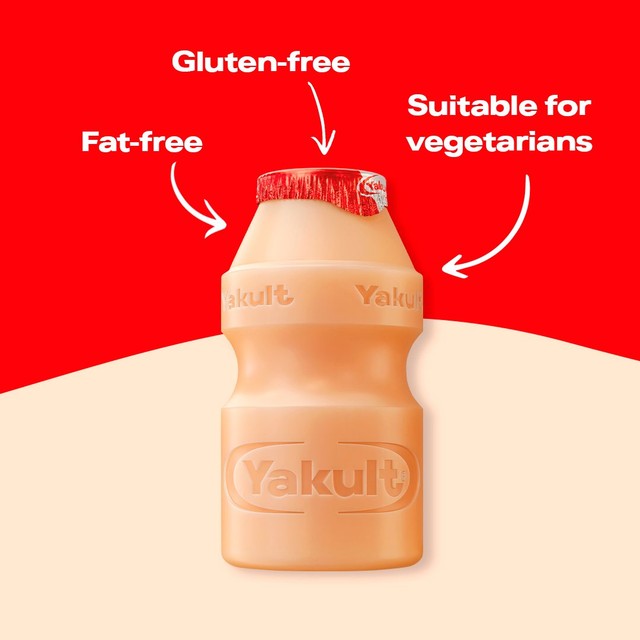 Yakult probiotic drink original vanilla 8 x 65ml (British brand)