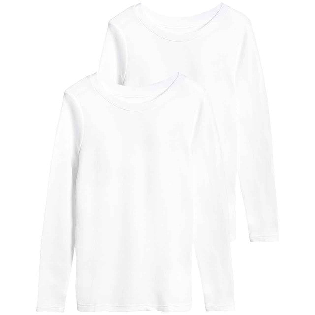 M&S white thermal top for kids 11-12 years, imported from the UK