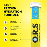 O.R.S Hydration Tablets Lemon 24 Pack, imported from the UK