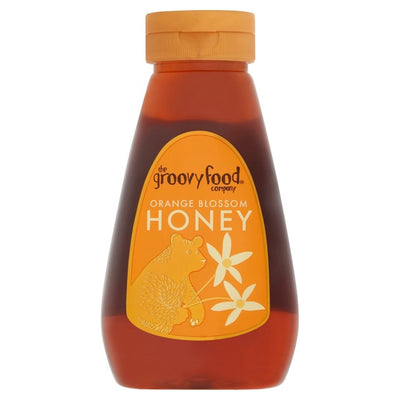 Bouteille souple de miel à l'orange The Groovy Food Co 340g
