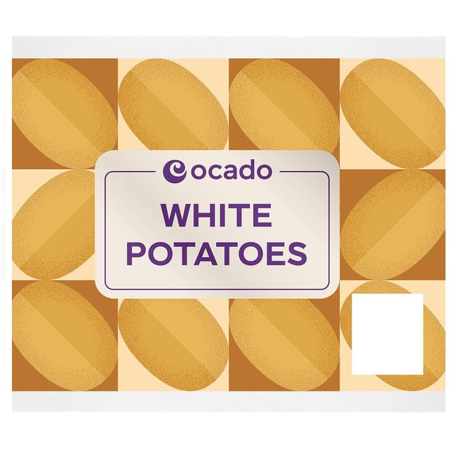 Ocado white potatoes 1kg, imported from the UK
