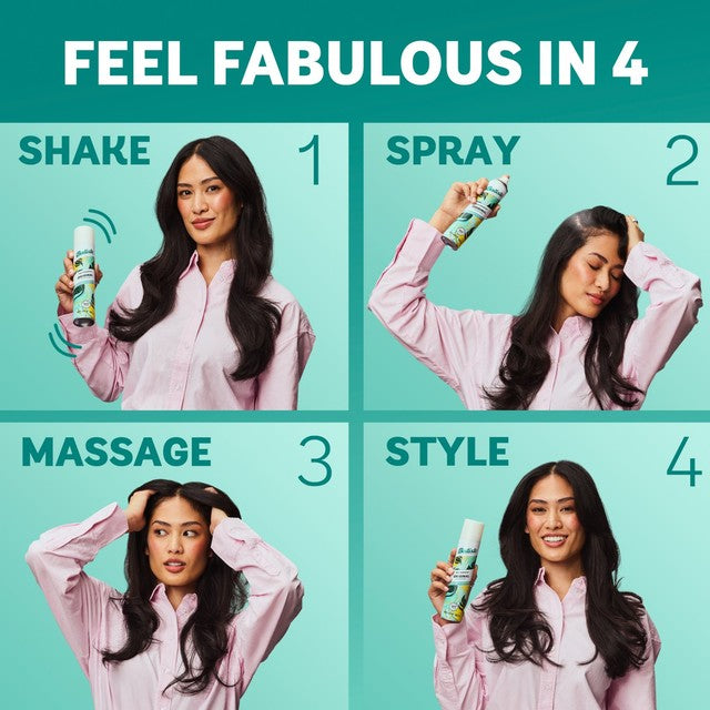 Batiste Original Clean Fresh Dry Shampoo 200ml - British product