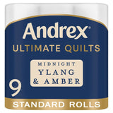 Andrex Ultimate Quilts toilet tissue 9 rolls - British product