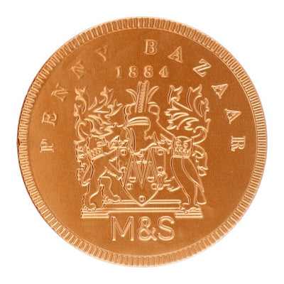 M&S Giant Milk Chocolate Sovereign Coin 90g