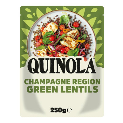Quinola Ready to Eat Champagne Region Green Lentils 250g