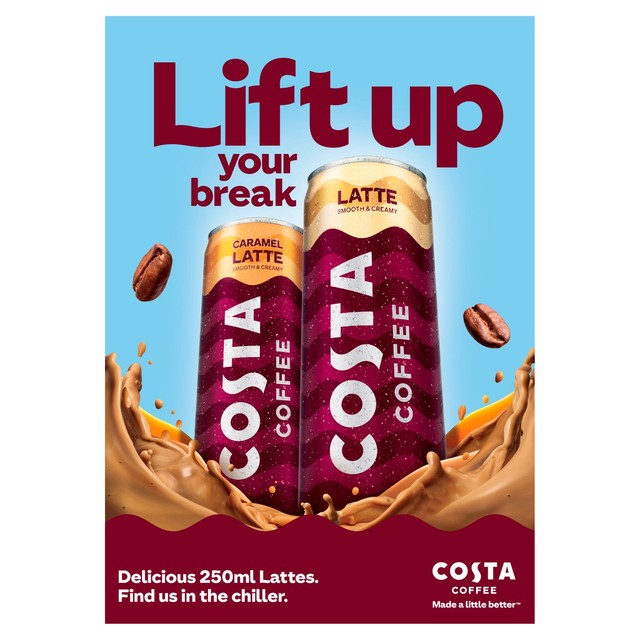 Costa Latte Iced Coffee 250ml - British product