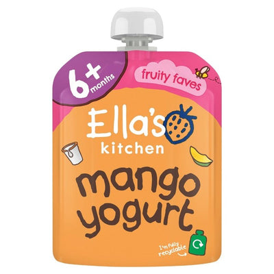 Ella's Kitchen Mango Greek Style Yoghurt Baby Food Pouch 90g 6+ Months