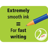 Stabilo Pointball Blue ballpoint pen 2-pack, imported from the UK