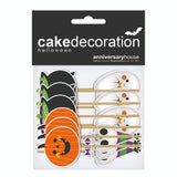 Anniversary House Halloween cupcake toppers 12 per pack - British product