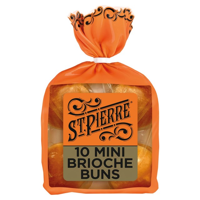 St Pierre mini brioche buns 10 pack (British brand)