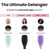Tangle Teezer Ultimate Detangler Fine & Fragile Jade Lagoon hairbrush (British brand)