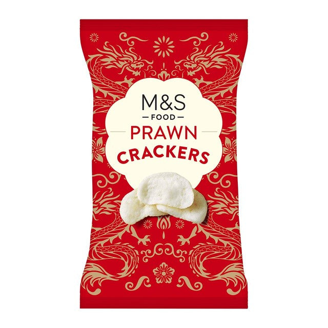 M&S prawn crackers 50g, imported from the UK