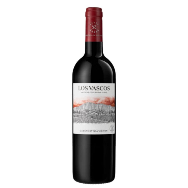 Los Vascos Cabernet Sauvignon red wine 75cl, imported from the UK