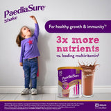 PaediaSure chocolate nutritional shake drink 4x200ml bottles, imported from the UK