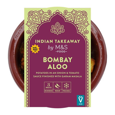 Potatoes in Spiced Tomato Sauce - 250g Microwaveable Side Dish