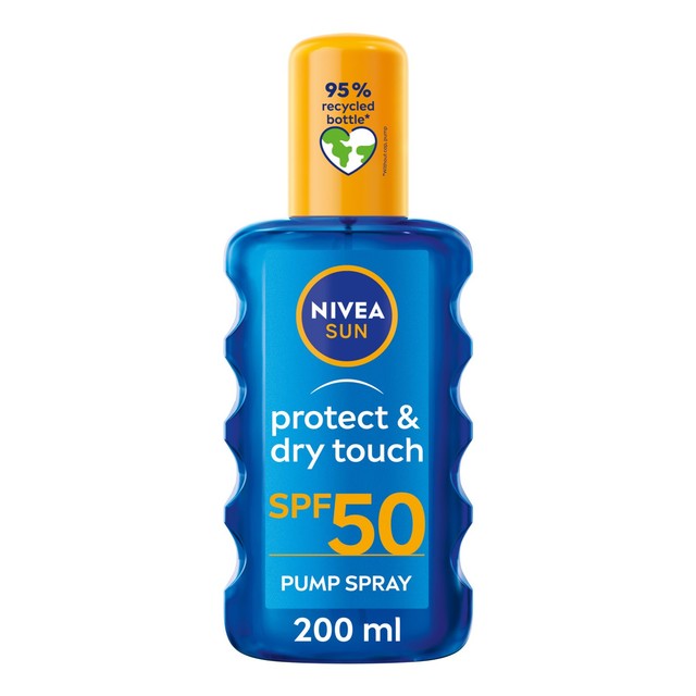 Nivea sunscreen spray SPF 50 200ml, imported from the UK