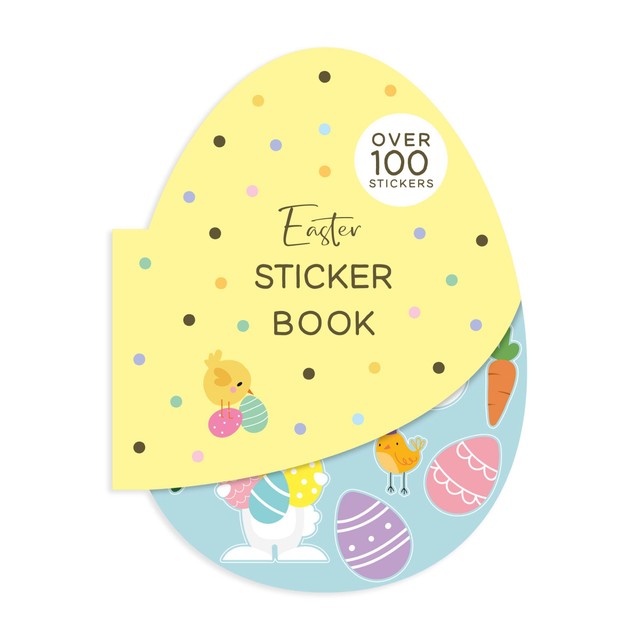 EUROWRAP Easter Sticker Book - British product