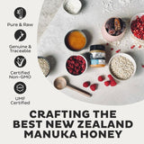 Steens MGO 85 Raw Manuka Honey 500g (British brand)