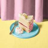 M&S Vanilla Sprinkle Gift Cake 285g, imported from the UK