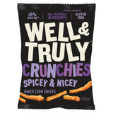 Well&Truly Crunchies Spicey & Nicey crisps 100g (British brand)