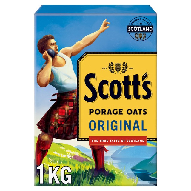 Scott's Original Porridge Oats 1kg (British brand)