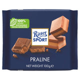 Ritter milk chocolate bar with praline filling 100g, imported from the UK