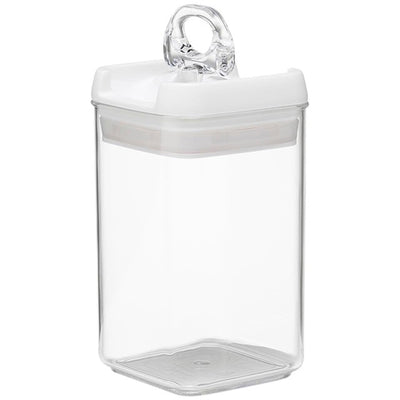 M&S Rectangular Flip-Lock Food Storage Container White 40cl