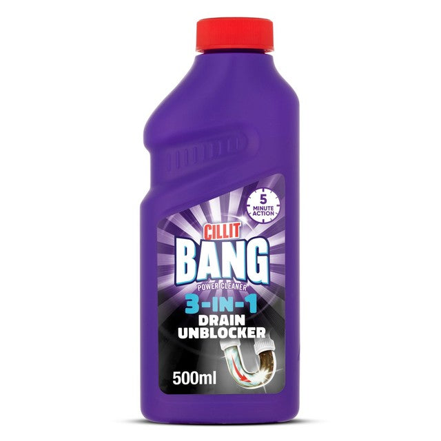 Cillit Bang drain unblocker gel 500ml - British product