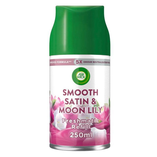 Air Wick Smooth Satin Moon Lily Freshmatic Refill 250ml - British product