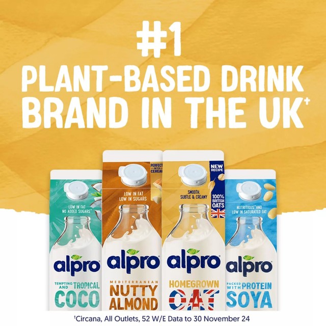 Alpro oat chilled dairy free drink 1L - British product
