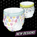 Pampers Ninjamas Pyjama Pants Girls 9 Pack, imported from the UK