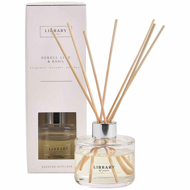 M&S Neroli, Lime & Basil White Reed Diffuser, imported from the UK
