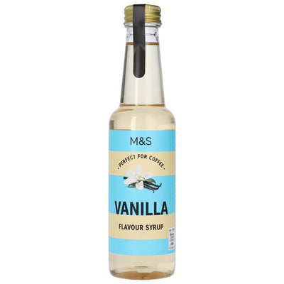 M&S Vanille-Geschmackssirup Kaffee 250ml