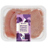 Ocado turkey breast steaks 500g, imported from the UK