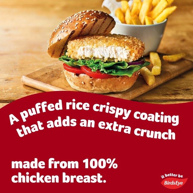 Birds Eye Chicken Quarter Pounders 454g - British product