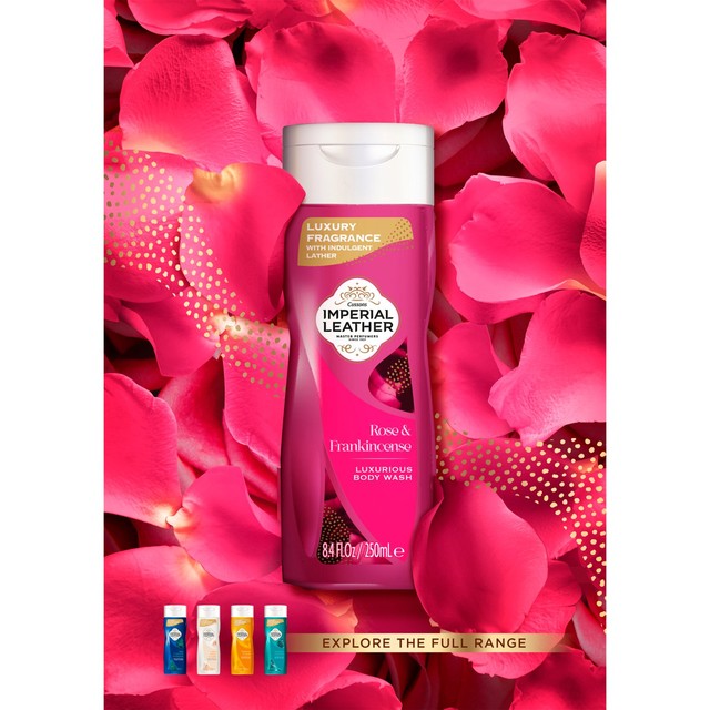 Imperial Leather rose and frankincense shower gel 250ml, UK version