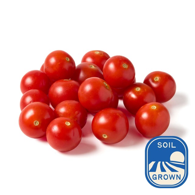 Natoora Sicilian cherry vine tomatoes 200g, imported from the UK