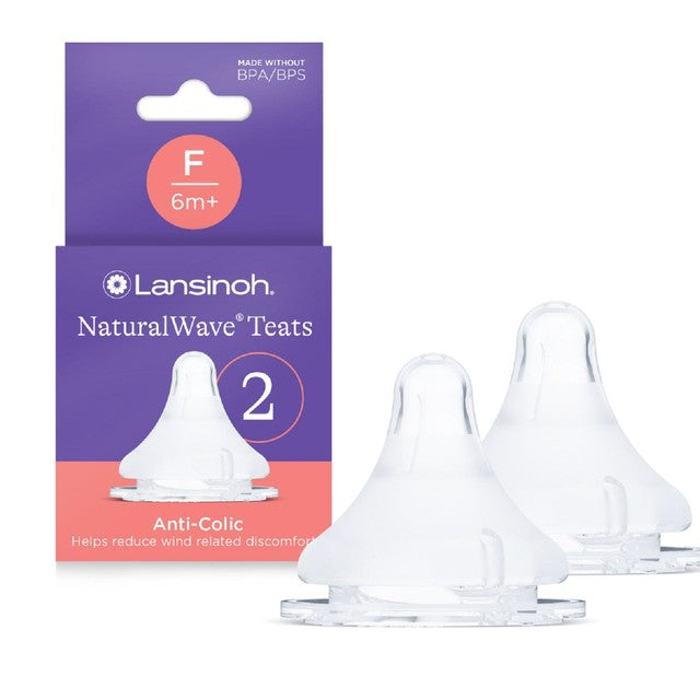 Lansinoh fast flow bottle teats 2 pack, UK version