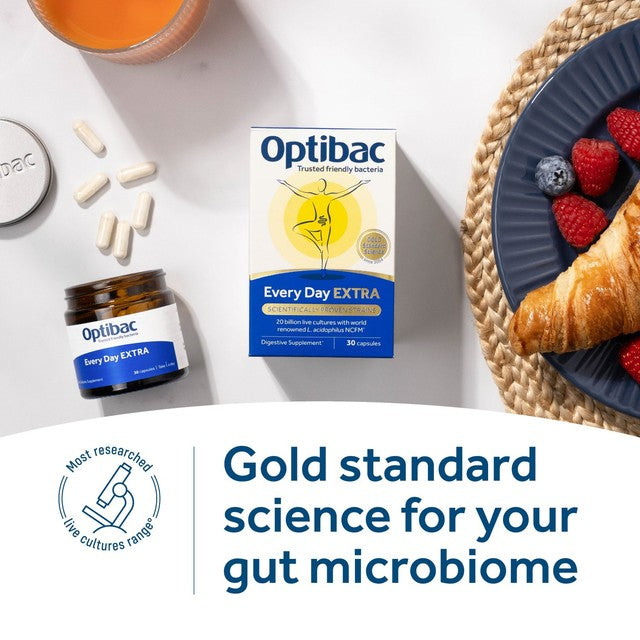 Optibac Probiotics Every Day Extra 30 Capsules, imported from the UK