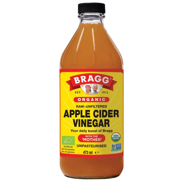 Braggs Organic Raw Apple Cider Vinegar 473ml - British product