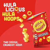 Hula Hoops Original multipack crisps 6 x 24g, UK version
