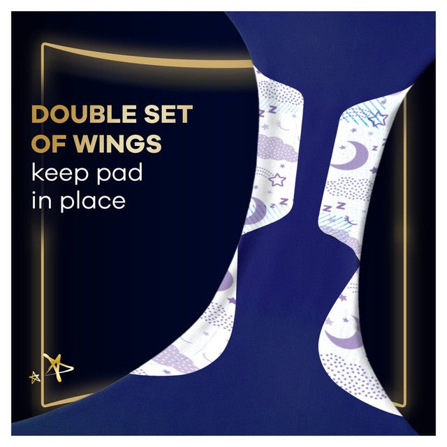 Always Ultimate Night With Wings sanitary towels Size 6 - British product