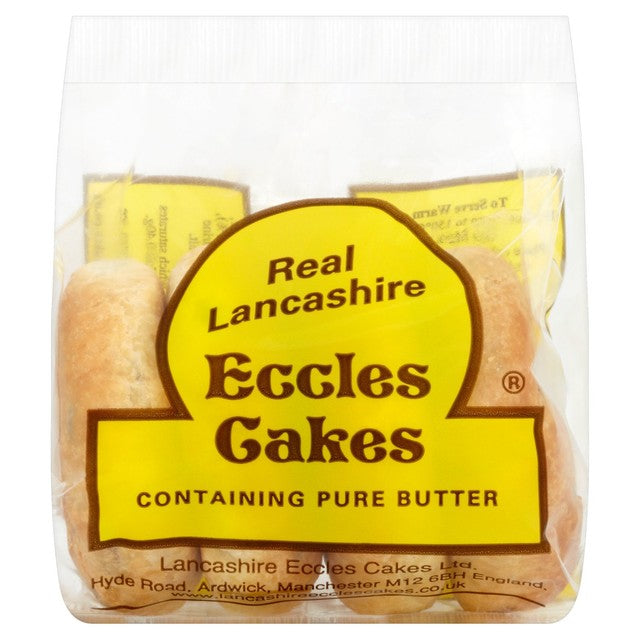 Lancashire Eccles Cakes 4 pack, UK version