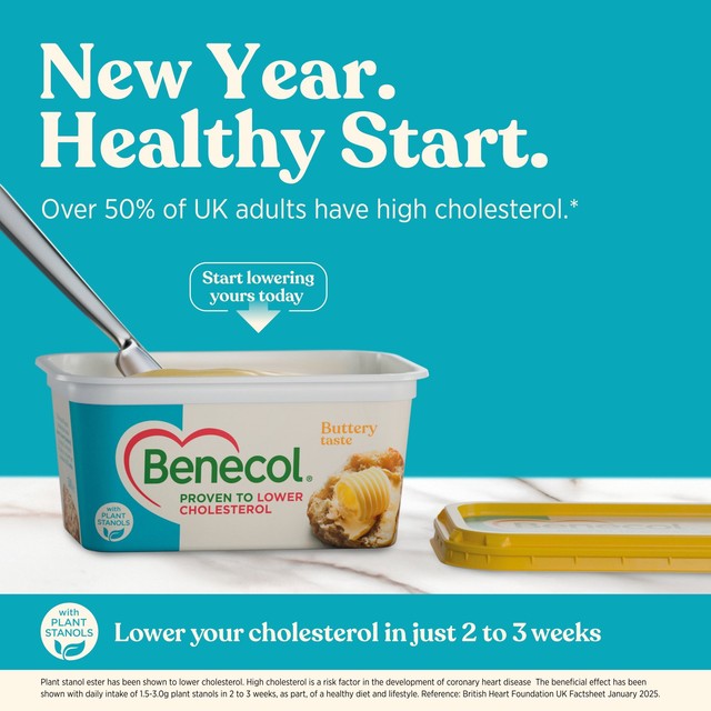 Benecol cholesterol lowering light spread 500g - British product