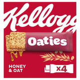 Kellogg's honey oat cereal bar 4x40g, imported from the UK