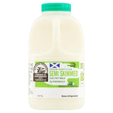 Sainsburys Scottish Semi Skimmed Milk 568ml 1 pint