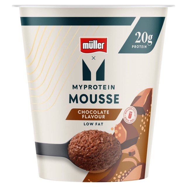 Muller MyProtein chocolate mousse pot 200g, imported from the UK